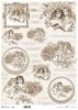 Papel de arroz decoupage A3 R0933L